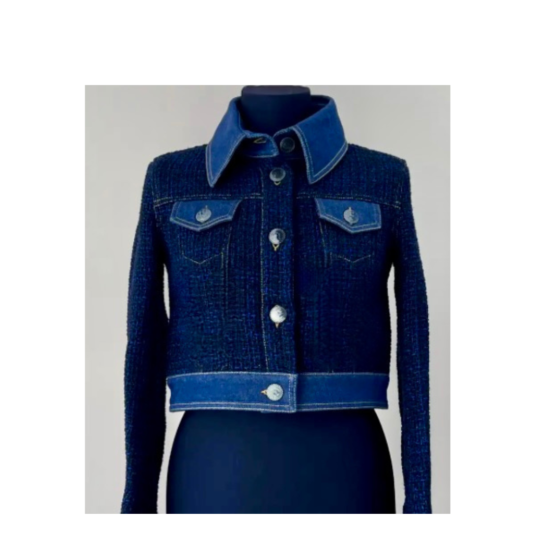 The Denim French Jacket Five Days All Inclusive 1200 Papermaple Studio