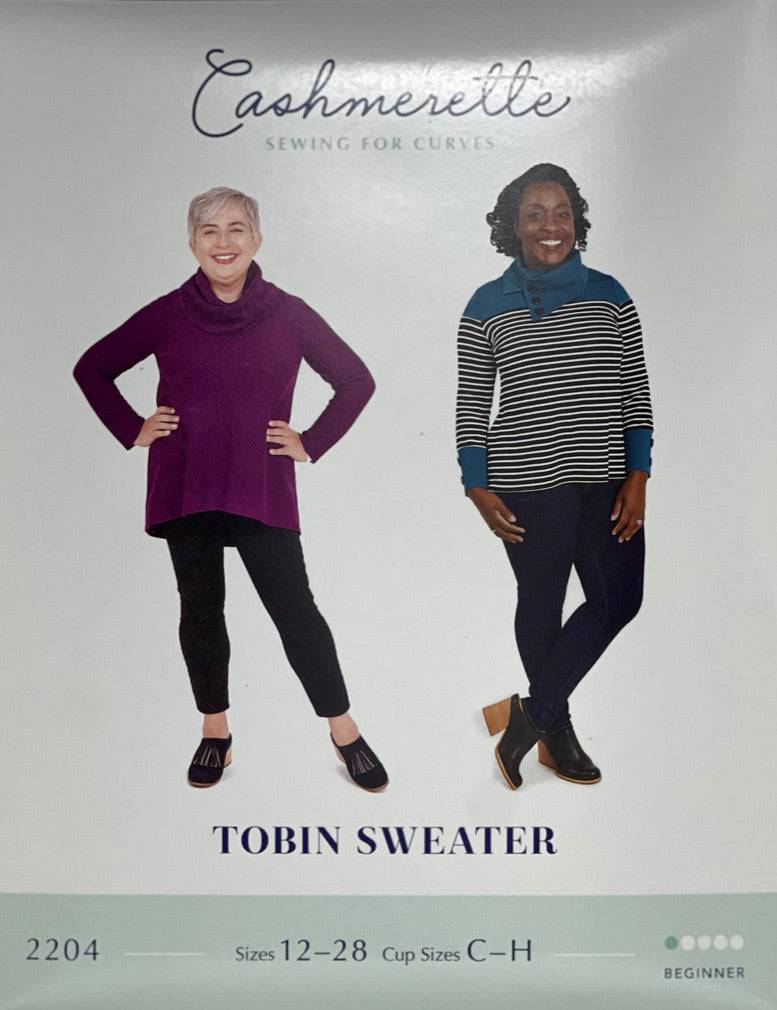 Tobin Sweater Paper Pattern - Cashmerette