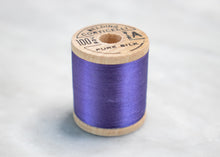 Load image into Gallery viewer, Belding Corticelli Pure Silk Thread: Purple (#8953 A)
