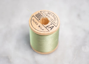 Belding Corticelli Pure Silk Thread: Sage Green (#9630 A)