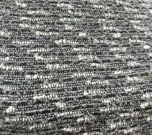 Load image into Gallery viewer, Linton Tweeds - Green, Black, White Multi Textured Boucle
