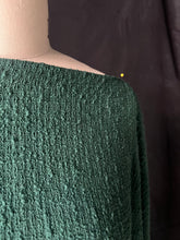 Load image into Gallery viewer, Linton Tweeds - Deep Green Boucle
