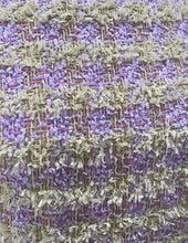 Load image into Gallery viewer, Linton Tweeds - Lilac, Purple, Metallic Gold and Pink Couture Boucle

