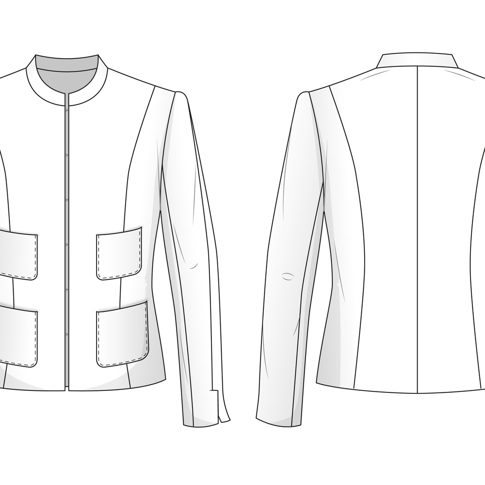 
                      
                        The Quilted French Jacket Class - all inclusive / Four style options
                      
                    