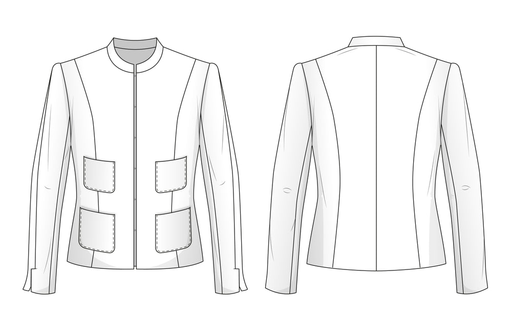 The Quilted French Jacket Class - all inclusive / Four style options