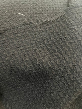 Load image into Gallery viewer, Linton Tweeds - Textural Solid Black Boucle
