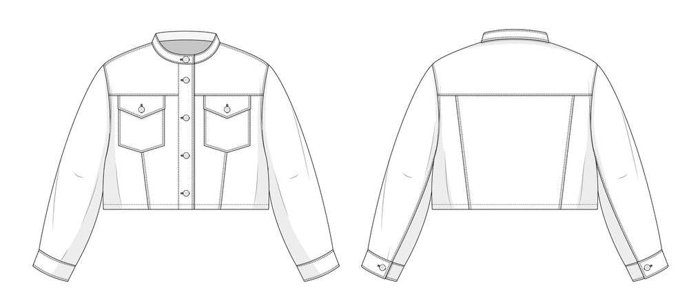 
                  
                    The Denim French Jacket -Five Days / All-Inclusive $1200 - Papermaple Studio
                  
                