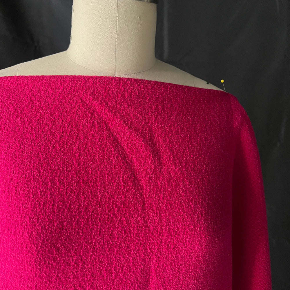 
                      
                        Linton Tweeds - Hot Pink Boucle
                      
                    