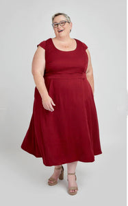 Cashmerette Upton Dress / Optional Expansion Pack - Sizes 0-16 /12-32