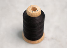 Load image into Gallery viewer, Belding Corticelli Pure Silk Thread: Black (#284 F)
