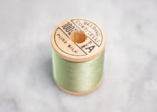 Load image into Gallery viewer, Belding Corticelli Pure Silk Thread: Sage Green (#9630 A)
