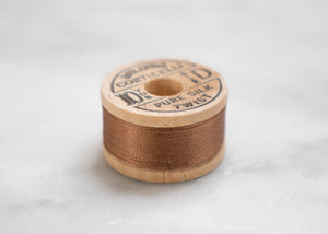 Belding Corticelli Pure Silk Thread: Pecanut (#5120 D)