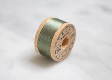 Load image into Gallery viewer, Belding Corticelli Pure Silk Thread: Sage (#9730 D)
