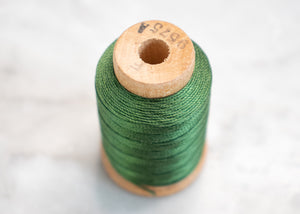 Belding Corticelli Pure Silk Thread: Green (#9575 F)