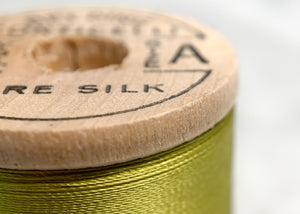Belding Corticelli Pure Silk Thread: Limerick Green (#9125 A)