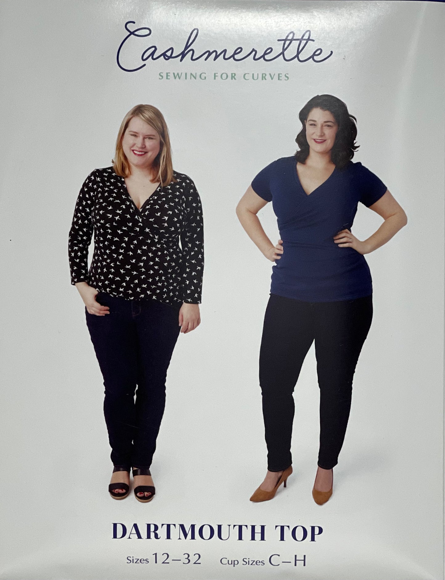 Cashmerette Dartmouth Top / Size 12-32 - Papermaple Studio
