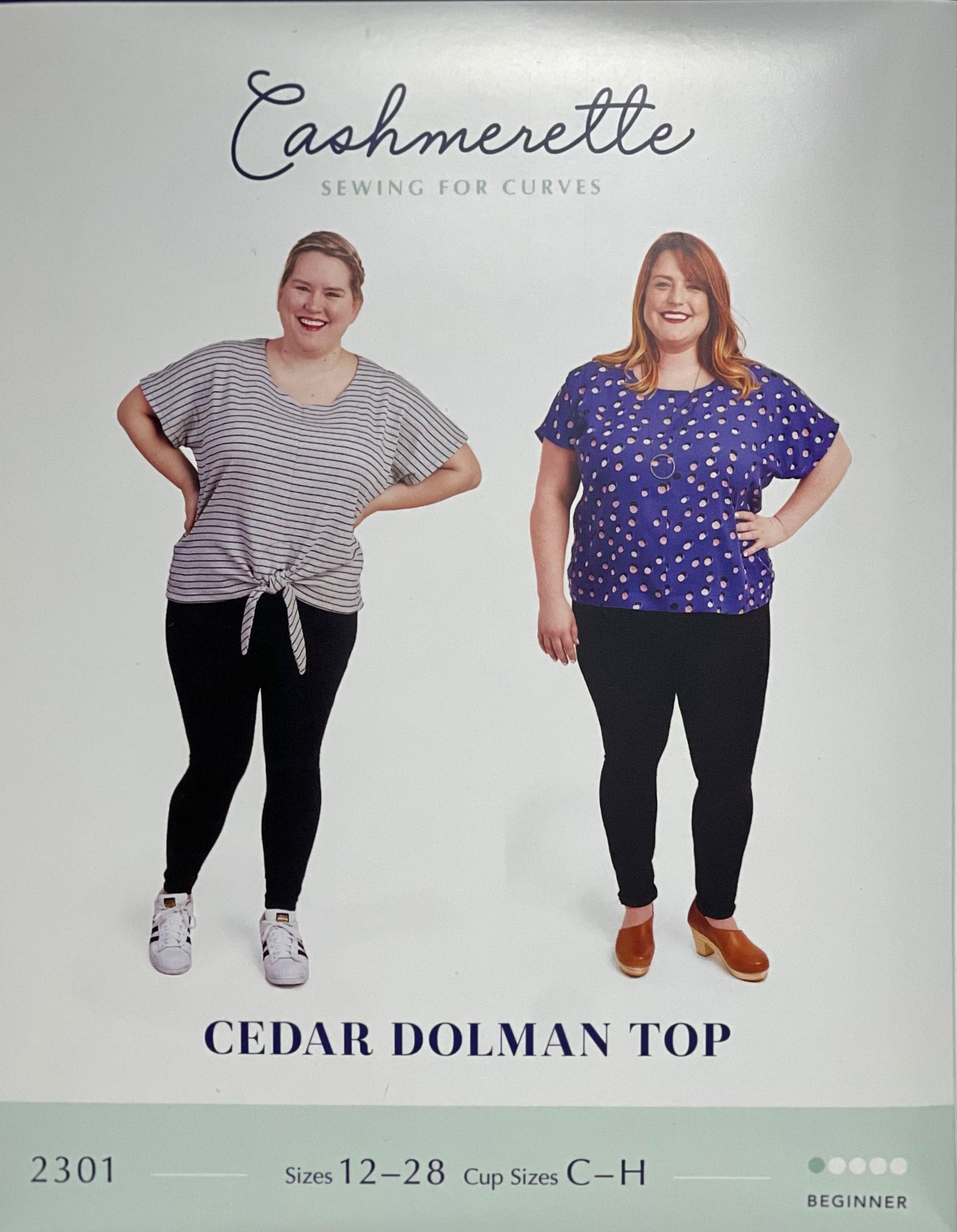 Cashmerette Cedar Dolman  / Size 12-32 - Papermaple Studio