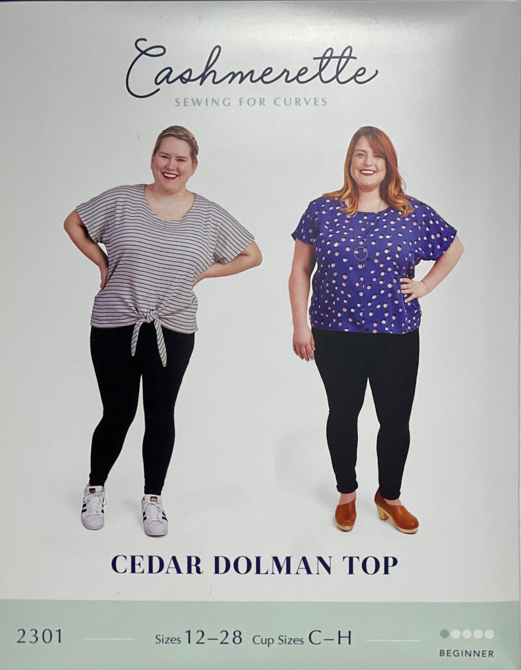 Cashmerette Cedar Dolman  / Size 12-32