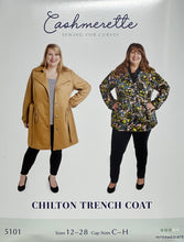 Load image into Gallery viewer, Cashmerette Chilton Trench Coat / Size 12-32
