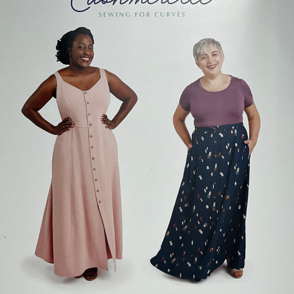 Cashmerette Holyoke Maxi Dress. - Papermaple Studio