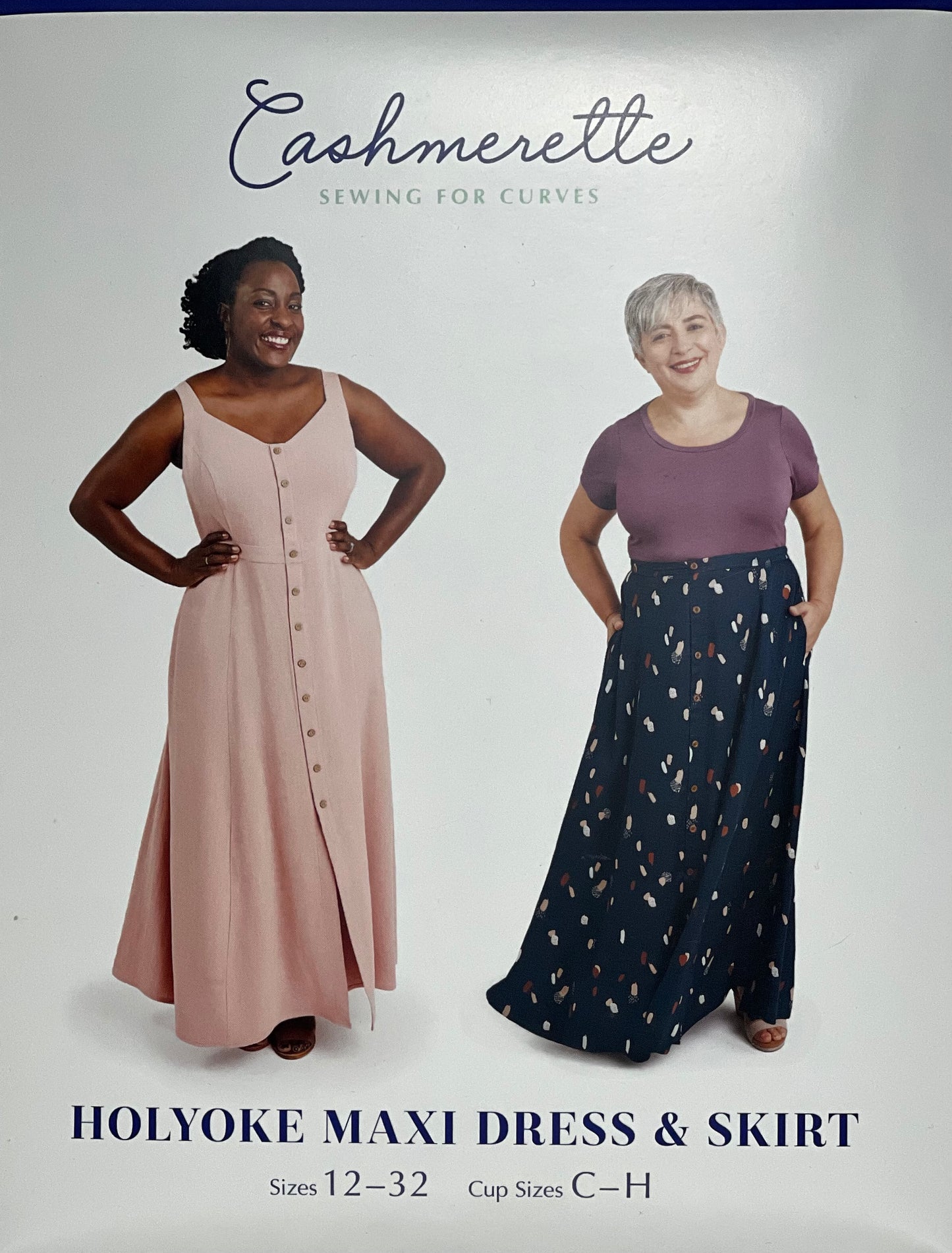 Cashmerette Holyoke Maxi Dress. - Papermaple Studio