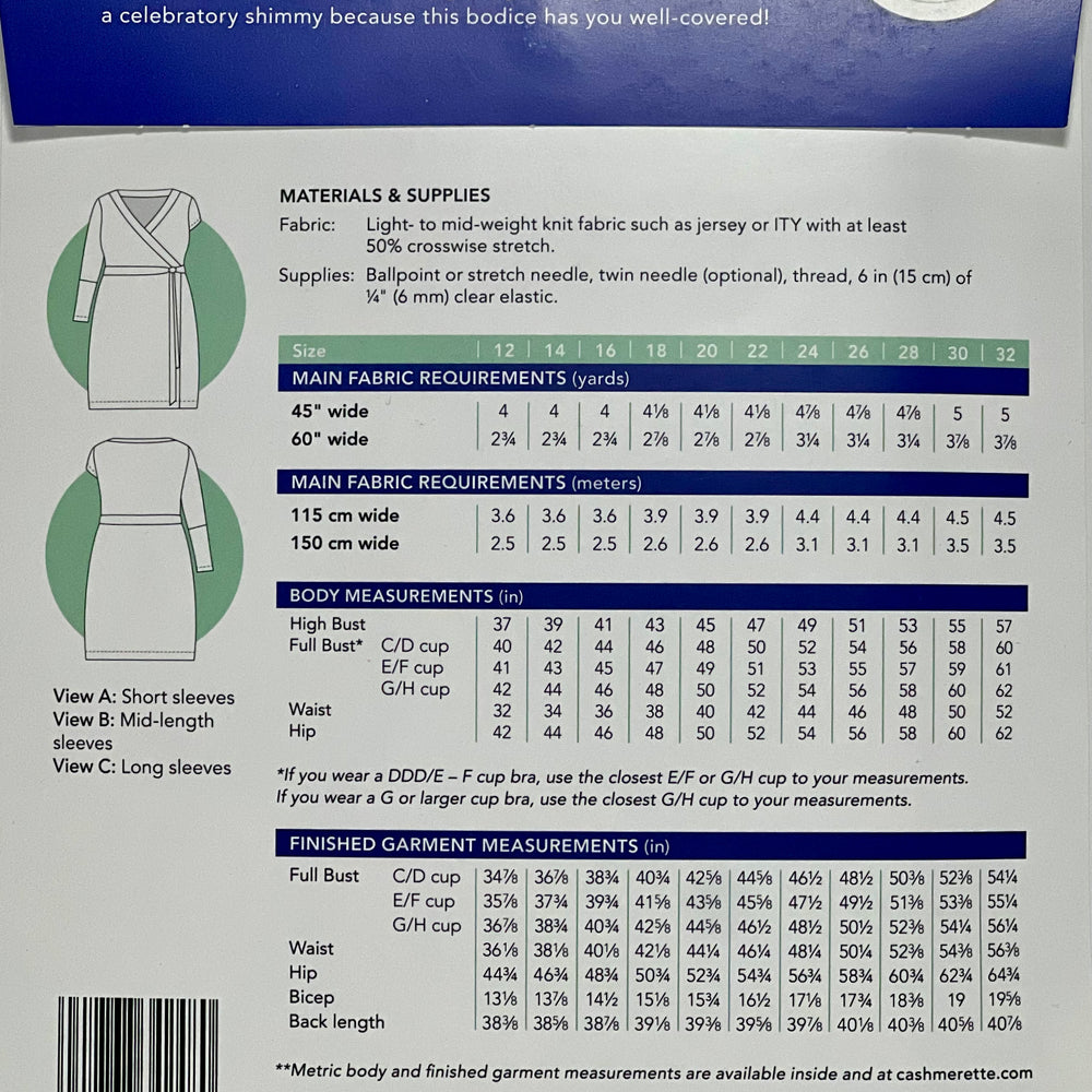 
                  
                    Cashmerette Appleton Dress. 0-16 OR 12-32 - Papermaple Studio
                  
                