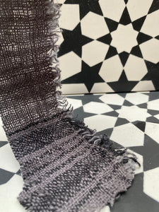 Merchant and Mills - Four Stripe Linen Slate