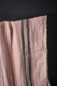 Merchant and Mills - Four Stripe Linen Blush